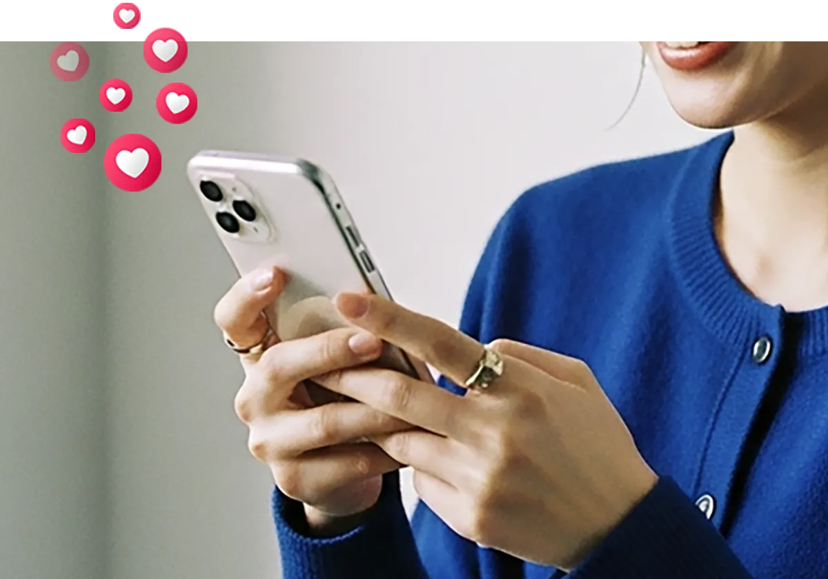 スマホ操作